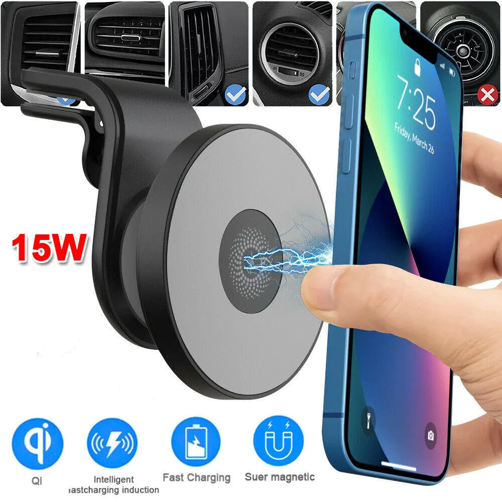 Wireless 15W Magnetic Car Mount Phone Holder Charger For iPhone 13 12 Pro Max MagSafe Auto Car Vent Phone Fast Charger 2022 New
Wireless 15W Magnetic Car Mount Phone Holder Charger For iPhone 13 12 Pro Max MagSafe Auto Car Vent Phone Fast Charger 2022 New