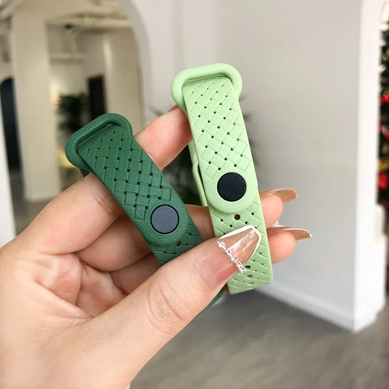 Силиконовый плетеный браслет Solo loop для Xiaomi Mi Band 7, спортивные Смарт-часы Correa NFC band6 band7 Miband 6 5 4 3
Силиконовый плетеный браслет Solo loop для Xiaomi Mi Band 7, спортивные Смарт-часы Correa NFC band6 band7 Miband 6 5 4 3