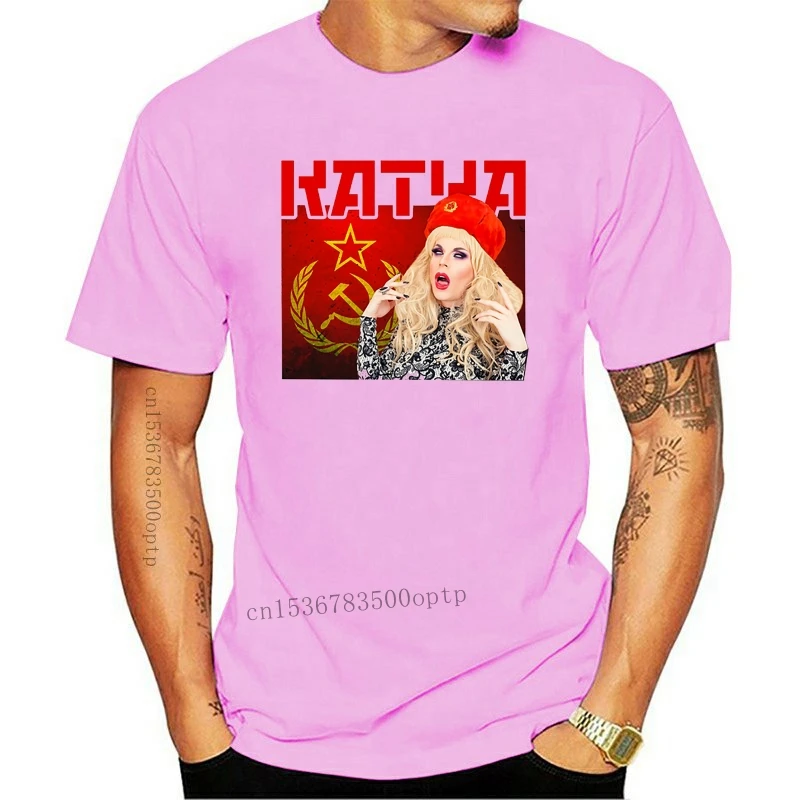Camiseta 100% de algodón con cuello redondo para hombre y mujer, camisa con estampado personalizado, camiseta de katya-rupauls D
Camiseta 100% de algodón con cuello redondo para hombre y mujer, camisa con estampado personalizado, camiseta de katya-rupauls D