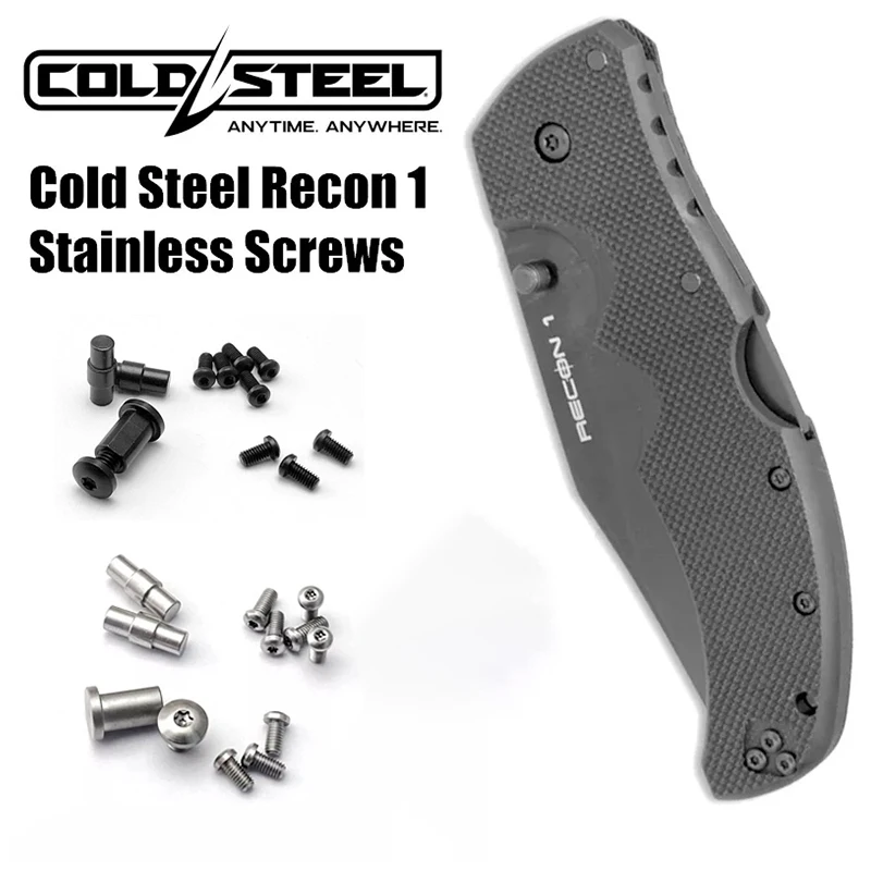 416 Stainless Steel Material Custom ColdSteel Recon1 Knife Screws Folding Knives DIY Making Accessories Parts Spindle Nails
416 Stainless Steel Material Custom ColdSteel Recon1 Knife Screws Folding Knives DIY Making Accessories Parts Spindle Nails
