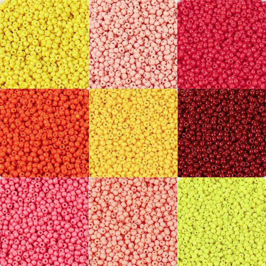 420/2100Pcs 3mm Colorful Glass Seed Beads Round Shape Loose Spacer Beads For DIY Jewelry Making Bracelet Necklace Accessories
420/2100Pcs 3mm Colorful Glass Seed Beads Round Shape Loose Spacer Beads For DIY Jewelry Making Bracelet Necklace Accessories
