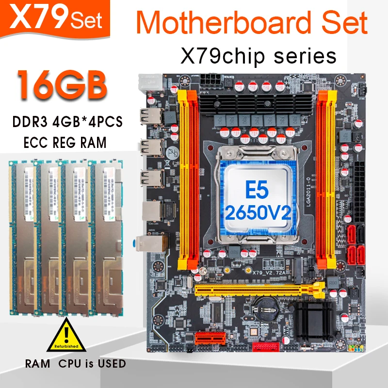 Комплект материнской платы X79 LGA 2011 Xeon E5 2650V 2 CPU DDR3 1333 МГц 4 Гб * 4 шт RMA комбинация
Комплект материнской платы X79 LGA 2011 Xeon E5 2650V 2 CPU DDR3 1333 МГц 4 Гб * 4 шт RMA комбинация