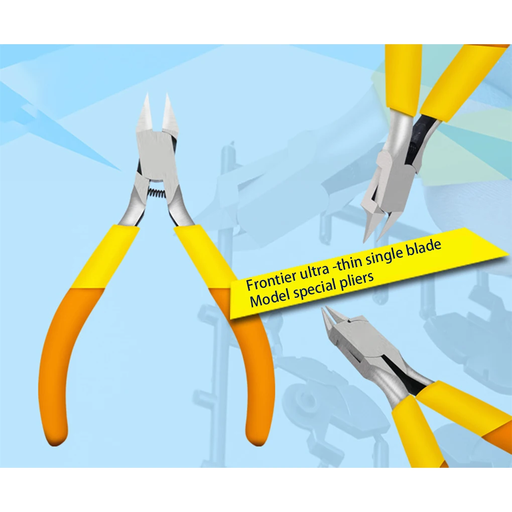 Precision Slicer mall Plier Metal Nipper Fine Workmanship Non-slippery Diagonal Pincher Multipurpose Precise Yellow Pointed
Precision Slicer mall Plier Metal Nipper Fine Workmanship Non-slippery Diagonal Pincher Multipurpose Precise Yellow Pointed