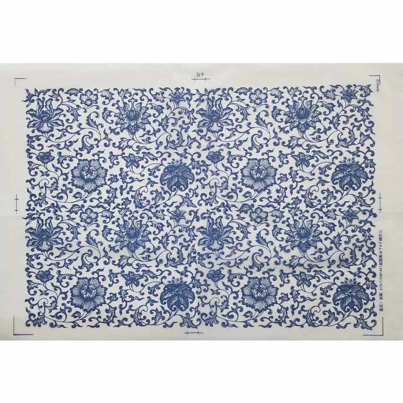 Ceramic Art Blue and White Underglaze Decal Ceramic Blank Decal Decorative Elegant Extension Printed Paper Decal Jingdezhen
Ceramic Art Blue and White Underglaze Decal Ceramic Blank Decal Decorative Elegant Extension Printed Paper Decal Jingdezhen
