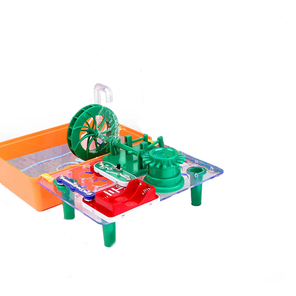 Circuits Electronics Building Block Kit Scientific Experiment Educational Assembling Toy for Kid Hydrodynamic Series
Circuits Electronics Building Block Kit Scientific Experiment Educational Assembling Toy for Kid Hydrodynamic Series
