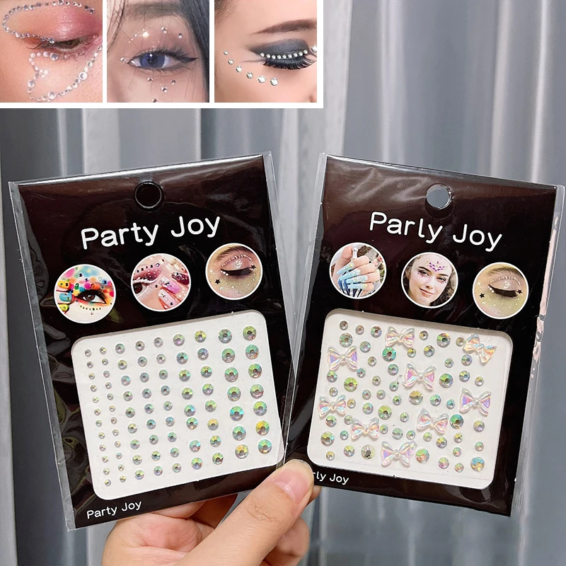 DIY Facial Jewelry Eye Shadow Stickers Festival Face Stickers Resin Drill Stickers Stylish Eyebrow Resinous Decorative
DIY Facial Jewelry Eye Shadow Stickers Festival Face Stickers Resin Drill Stickers Stylish Eyebrow Resinous Decorative