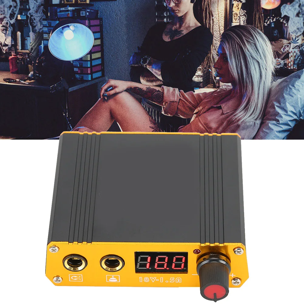 1Pcs Double Modes New Black Professional Mini Tattoo Machine Power Supply Tattoo Power Supply with LCD Display Tattoo Supplies
1Pcs Double Modes New Black Professional Mini Tattoo Machine Power Supply Tattoo Power Supply with LCD Display Tattoo Supplies