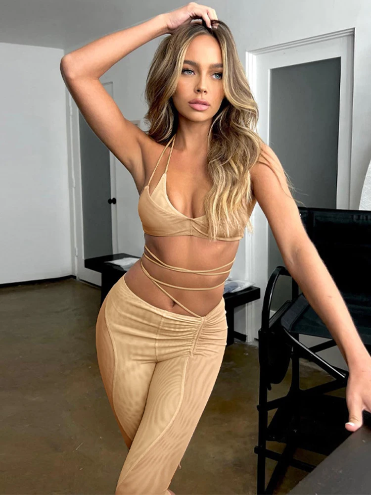 Sibybo Mesh Splicing Shorts Outfits Women Summer Sexy Crop Top And Short Pants Suit Femme Two Piece Fitness Casual Matching Sets
Sibybo Mesh Splicing Shorts Outfits Women Summer Sexy Crop Top And Short Pants Suit Femme Two Piece Fitness Casual Matching Sets