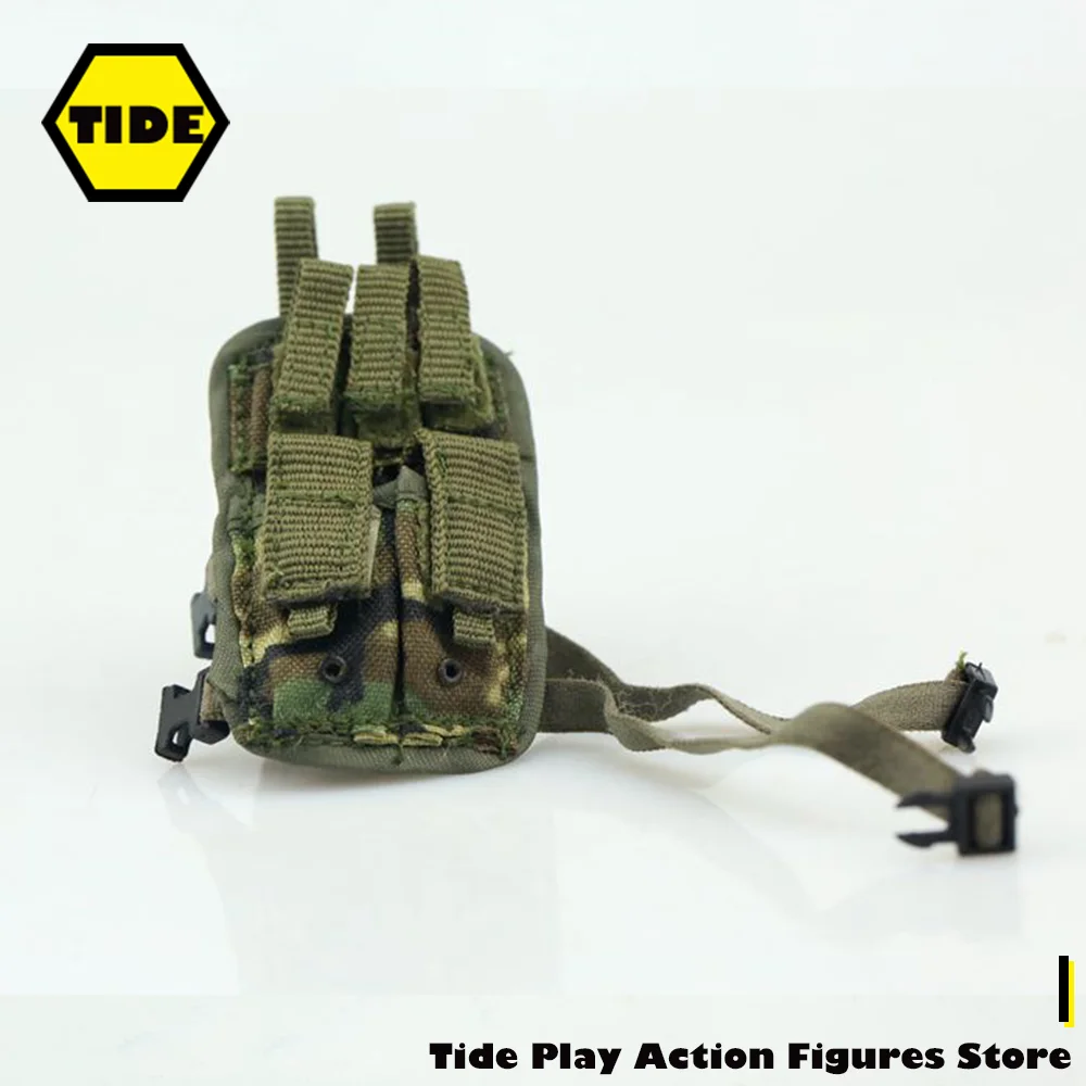 

Spot 1/6 Soldier Jungle Camouflage Multi-function Leg Bag With Leg Clip For 12 Inch Action Figure Body
