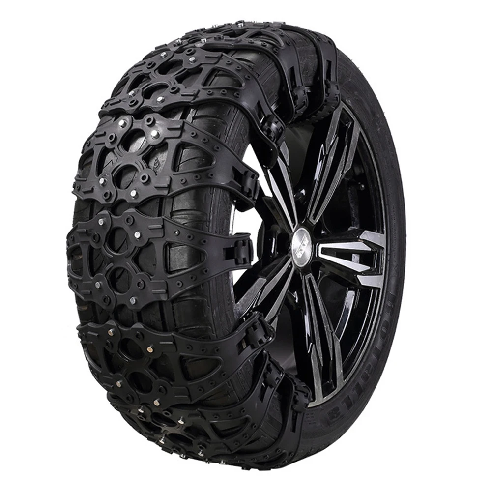 4pcs Car Snow Chains Emergency Tire Chain Tire Anti-skid Chain Car Wheel Chains Universal Type No Jacks Spikes For Car Tires
4pcs Car Snow Chains Emergency Tire Chain Tire Anti-skid Chain Car Wheel Chains Universal Type No Jacks Spikes For Car Tires