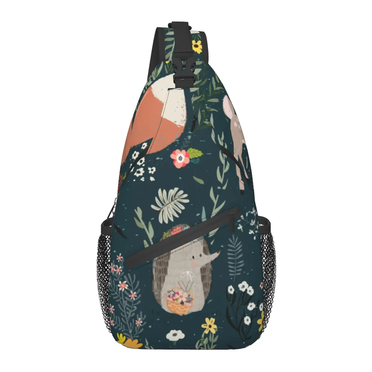 Men Shoulder Bag Watercolor Cute Forest Animals Crossbody Bag for Women Anti Theft Chest Bag Short Trip Messenger Bag
Men Shoulder Bag Watercolor Cute Forest Animals Crossbody Bag for Women Anti Theft Chest Bag Short Trip Messenger Bag
