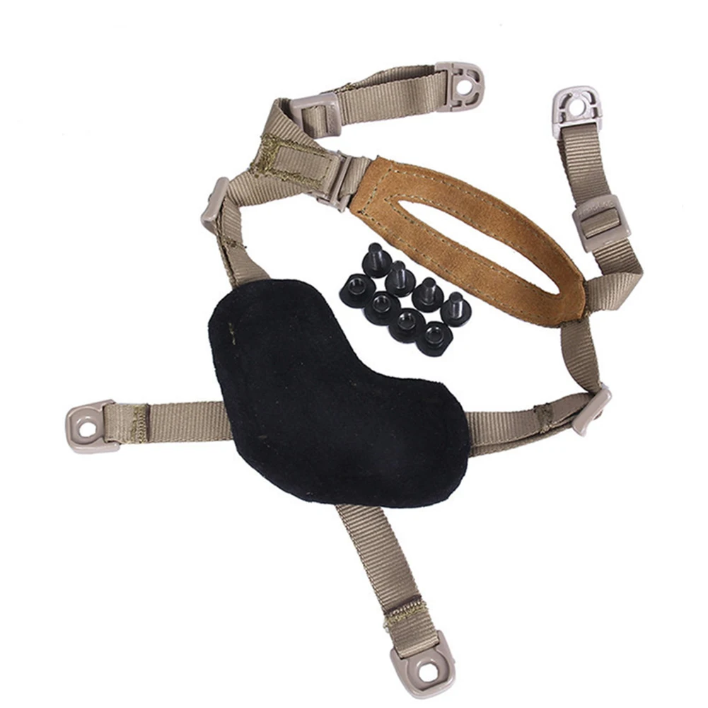 FMA Tacticals 4 Point Chin Strap Suspension System- Retention Lanyard Suitable For Mich Ach Helmet With Bolts And Screws
FMA Tacticals 4 Point Chin Strap Suspension System- Retention Lanyard Suitable For Mich Ach Helmet With Bolts And Screws