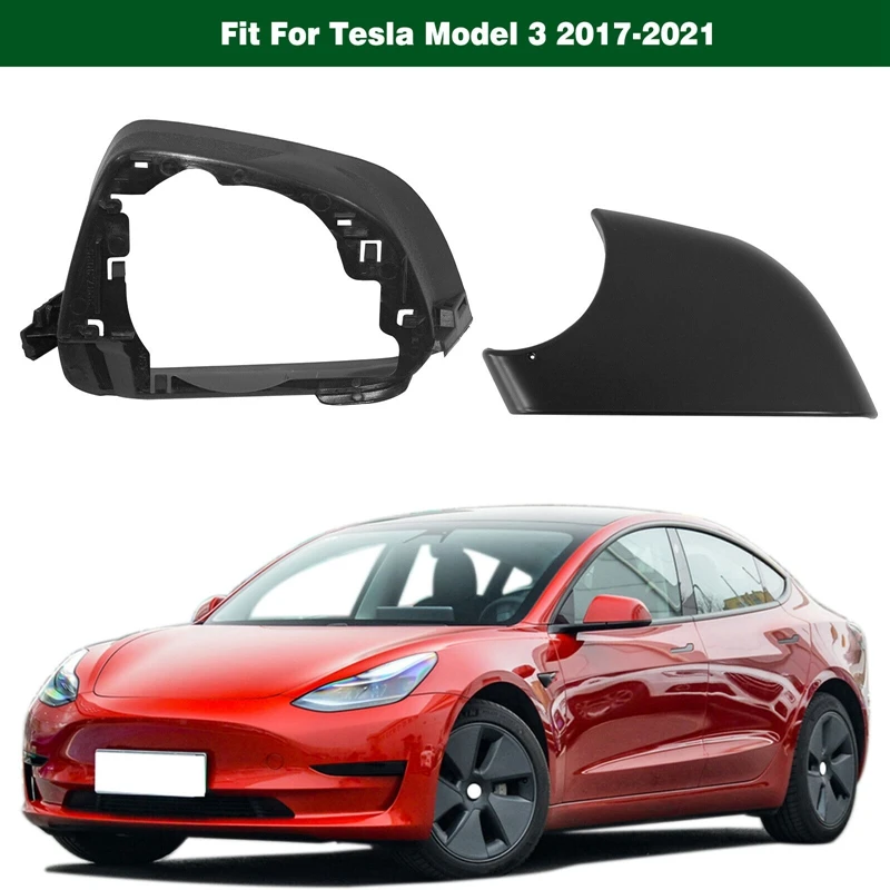 AU04 -Car Left & Right Side Door Mirror Lower Cover With Frame Black For Tesla Model 3 2017-2021
AU04 -Car Left & Right Side Door Mirror Lower Cover With Frame Black For Tesla Model 3 2017-2021