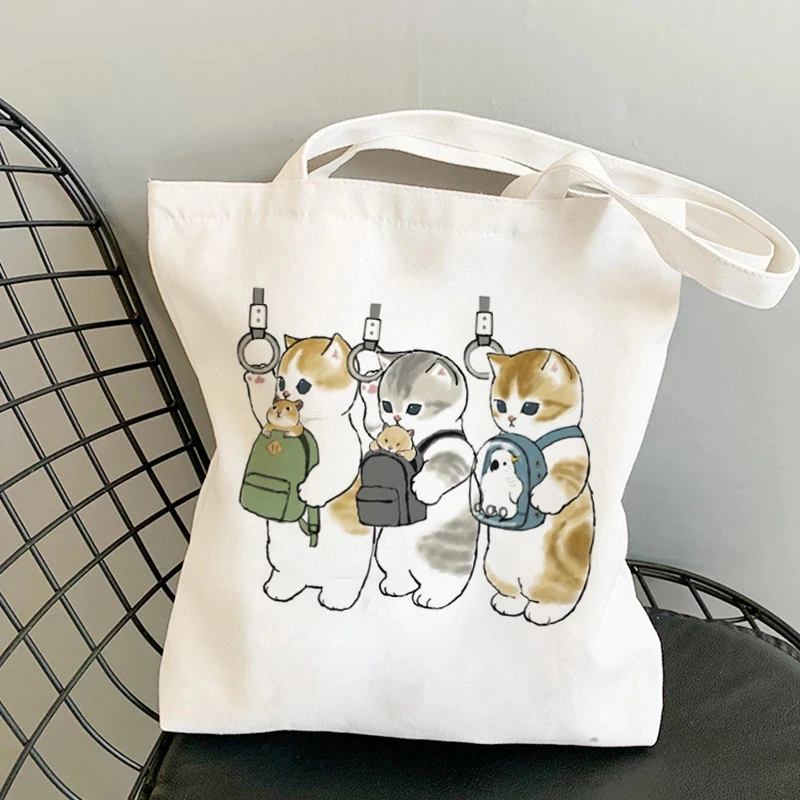 2022 Women Shopper bag Funny Cats Printed Kawaii Bag Harajuku Shopping Canvas Shopper Bag girl handbag Tote Shoulder Lady Bag
2022 Women Shopper bag Funny Cats Printed Kawaii Bag Harajuku Shopping Canvas Shopper Bag girl handbag Tote Shoulder Lady Bag