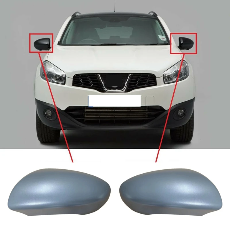 2 шт. для Nissan Qashqai 2007-2014 серая Встраиваемая крышка бокового зеркала заднего вида Автомобильные аксессуары левая и правая сторона
2 шт. для Nissan Qashqai 2007-2014 серая Встраиваемая крышка бокового зеркала заднего вида Автомобильные аксессуары левая и правая сторона
