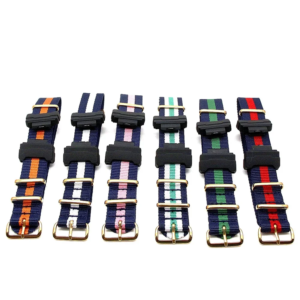 Nylon Watch Strap For Casio G-Shock GA100 GA120 GA110 GA400 Men Women Replacement Watchband Bracelet Gold Buckle
Nylon Watch Strap For Casio G-Shock GA100 GA120 GA110 GA400 Men Women Replacement Watchband Bracelet Gold Buckle