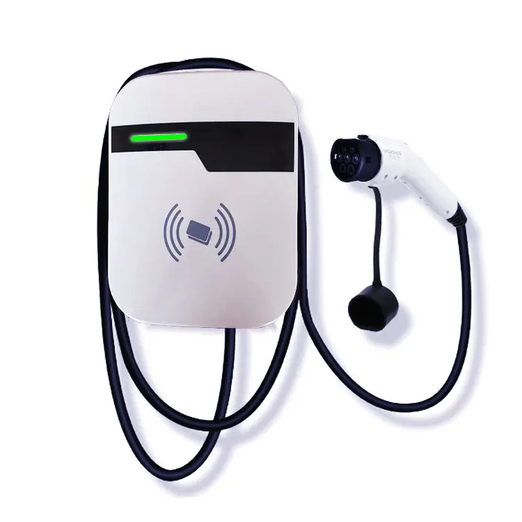 Type 2 7kw wallbox station de recharge evse ev recharger for electric car
Type 2 7kw wallbox station de recharge evse ev recharger for electric car