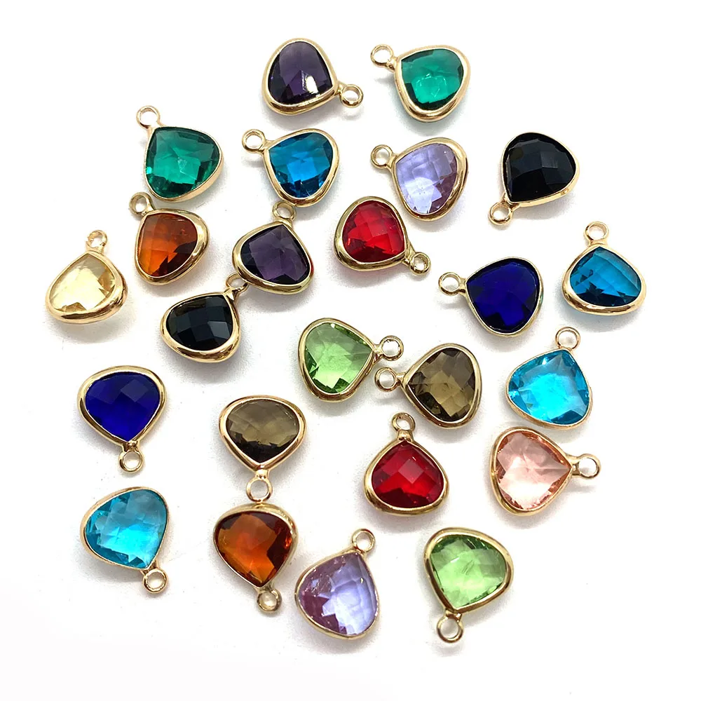 5Pcs Exquisite Crystal Edge Triangle Pendant 10x12mm Colorful Charm Fashion Jewelry DIY Necklace Bracelet Earring Accessories
5Pcs Exquisite Crystal Edge Triangle Pendant 10x12mm Colorful Charm Fashion Jewelry DIY Necklace Bracelet Earring Accessories