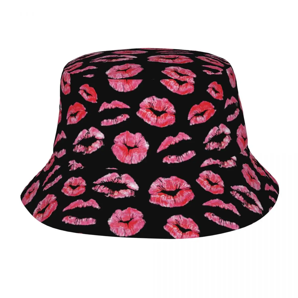 Red Lips Kisses Prints Rock Bucket Hat Hot Summer Headwear Merch Fishing Hat for Outdoor Women Bob Hat UV Protection
Red Lips Kisses Prints Rock Bucket Hat Hot Summer Headwear Merch Fishing Hat for Outdoor Women Bob Hat UV Protection