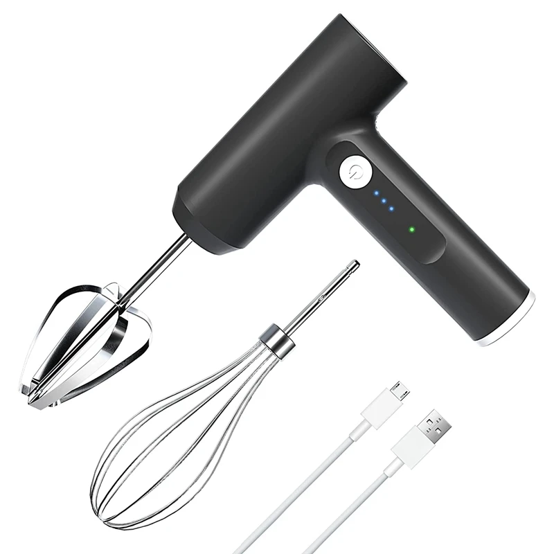Hand Mixer Electric Wireless,Mixer Hand Mixer,USB Rechargeable,Portable Hand Mixer For Baking,For Sauces,Cream,Egg
Hand Mixer Electric Wireless,Mixer Hand Mixer,USB Rechargeable,Portable Hand Mixer For Baking,For Sauces,Cream,Egg