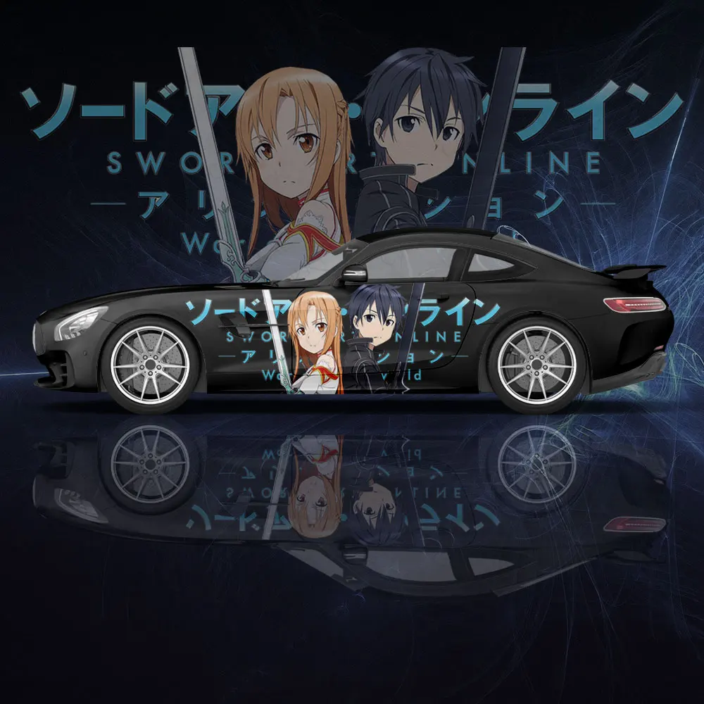 Sword Art Online Anime 2pcs Car Sticker for Universal Car Decal Car Sticker Univers Car Stickers Anime Car Side Body Decal
Sword Art Online Anime 2pcs Car Sticker for Universal Car Decal Car Sticker Univers Car Stickers Anime Car Side Body Decal