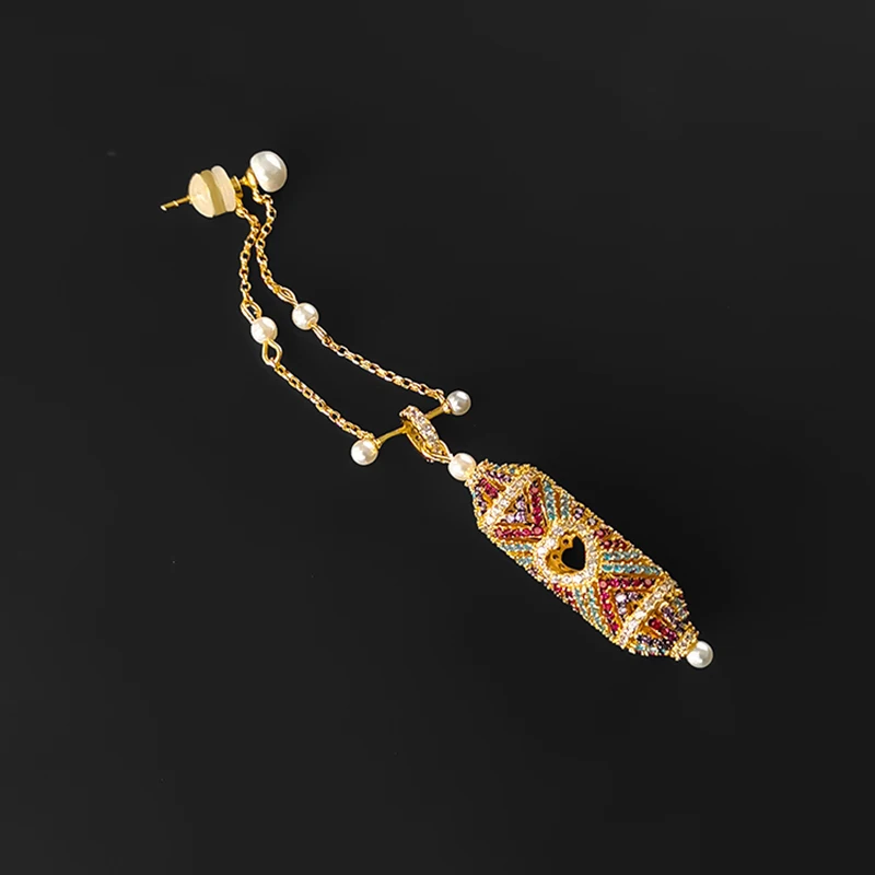 New 925 Sterling Silver Gold Yellow Colorful Tribal Style Heart Stud Earrings Women's Fashion Personality Luxury Monaco Jewelry
New 925 Sterling Silver Gold Yellow Colorful Tribal Style Heart Stud Earrings Women's Fashion Personality Luxury Monaco Jewelry
