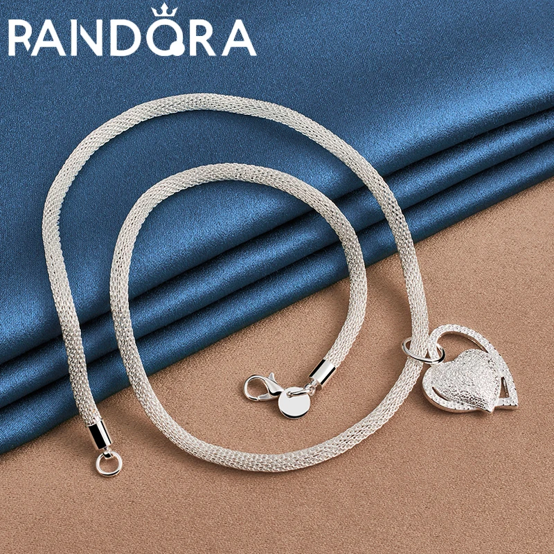 Silver Color 50cm Necklace For Women Frosting Double Heart Pendant Chain Wedding Party Engagement Gift Fashion Charm Jewelry
Silver Color 50cm Necklace For Women Frosting Double Heart Pendant Chain Wedding Party Engagement Gift Fashion Charm Jewelry