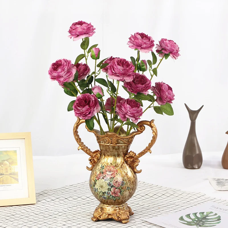 Artificial Flower European Peony, 65cm3 Head Western Peony, Living Room Table Decoration Flower Arrangement Valentine’s Day Gift
Artificial Flower European Peony, 65cm3 Head Western Peony, Living Room Table Decoration Flower Arrangement Valentine’s Day Gift