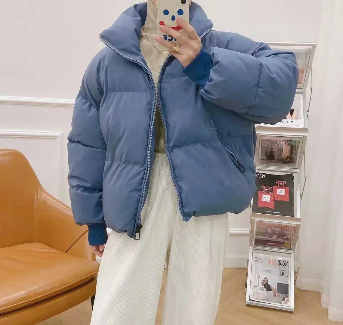 2023 Autumn and Winter New Lazy Wind Thick Loose Cotton-Padded Ins Trend Women's Clip Cotton-Padded Coat
2023 Autumn and Winter New Lazy Wind Thick Loose Cotton-Padded Ins Trend Women's Clip Cotton-Padded Coat