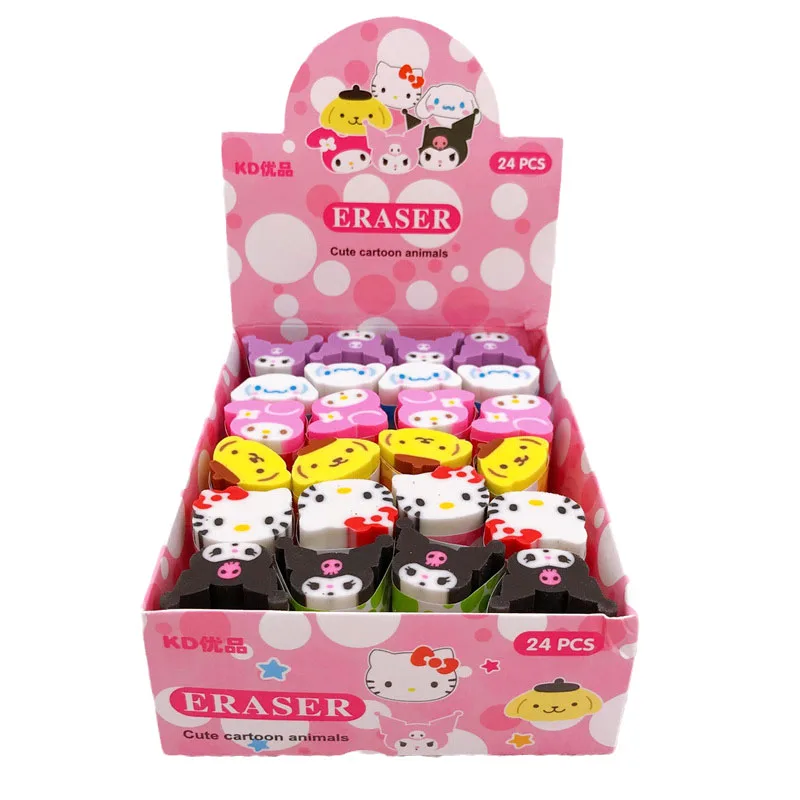 Милый мультяшный ластик Sanrios Hellokittys My Melody Cinnamoroll Kuromi Purin милый ластик в форме аниме длинный полосатый ломтик резиновый ластик
Милый мультяшный ластик Sanrios Hellokittys My Melody Cinnamoroll Kuromi Purin милый ластик в форме аниме длинный полосатый ломтик резиновый ластик