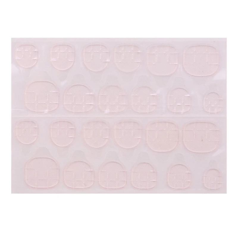 24x/set Practical Double-sided Nail Adhesive Stickers Breathable Transparent Pink Jelly Adhesive for Women and Girls
24x/set Practical Double-sided Nail Adhesive Stickers Breathable Transparent Pink Jelly Adhesive for Women and Girls