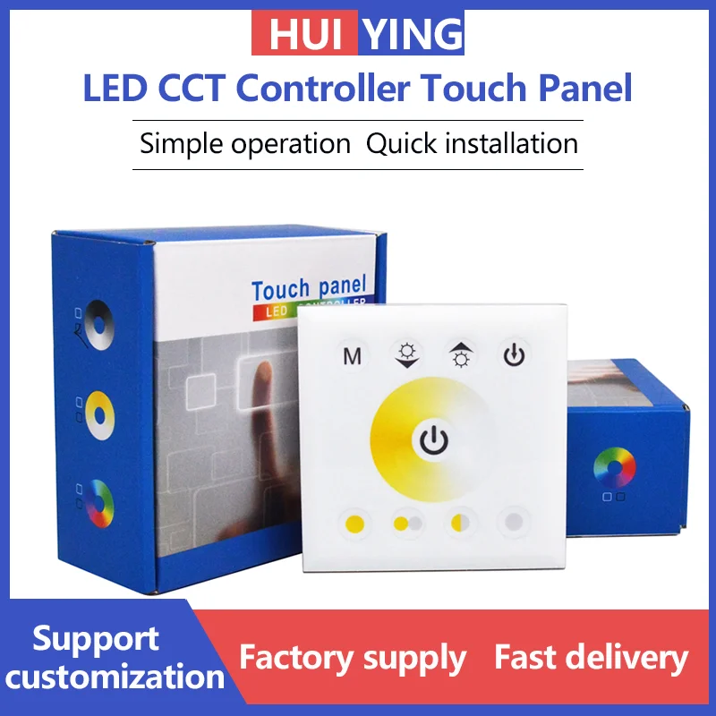 Color Temperature LED Controller Switch 86 Type Panel Low Voltage Indoor Lamp Entrance Light Balcony Light Controller
Color Temperature LED Controller Switch 86 Type Panel Low Voltage Indoor Lamp Entrance Light Balcony Light Controller