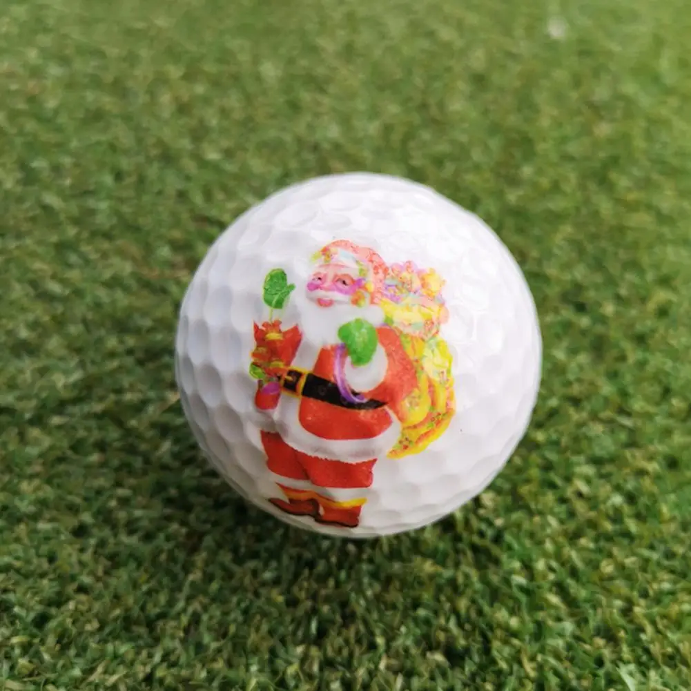 Novelty Christmas Golf Ball Good Elasticity Compact Golf Ball Gift Santa Claus Printed Golf Ball Party Favor
Novelty Christmas Golf Ball Good Elasticity Compact Golf Ball Gift Santa Claus Printed Golf Ball Party Favor