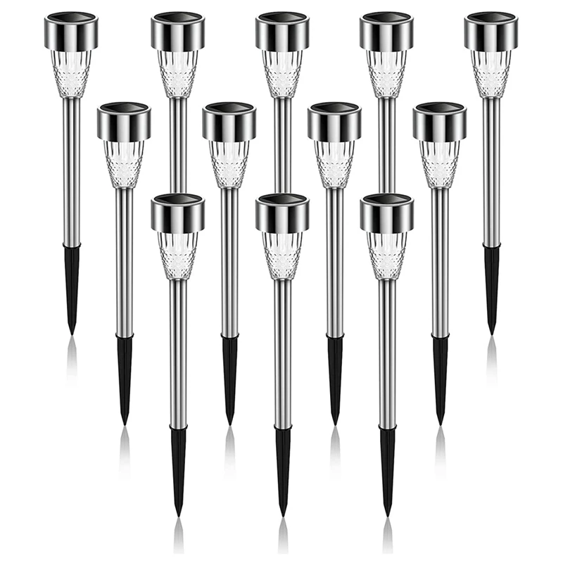 Ultra Bright Solar Lights Outdoor Waterproof 12 Pack, Solar Outdoor Lights Auto On/Off, LED Garden Lights Warm White
Ultra Bright Solar Lights Outdoor Waterproof 12 Pack, Solar Outdoor Lights Auto On/Off, LED Garden Lights Warm White