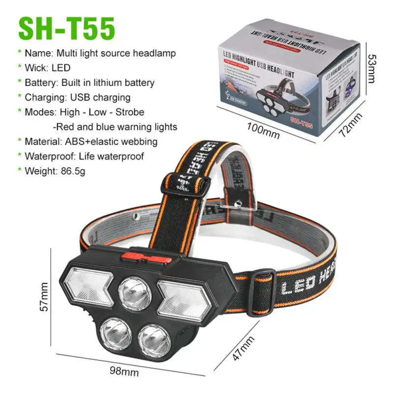Red Blue Warning Lighting Working Light Night Fishing Camping Lantern Built-in Battery 4 Modes Adjustable Usb Rechargeable
Red Blue Warning Lighting Working Light Night Fishing Camping Lantern Built-in Battery 4 Modes Adjustable Usb Rechargeable