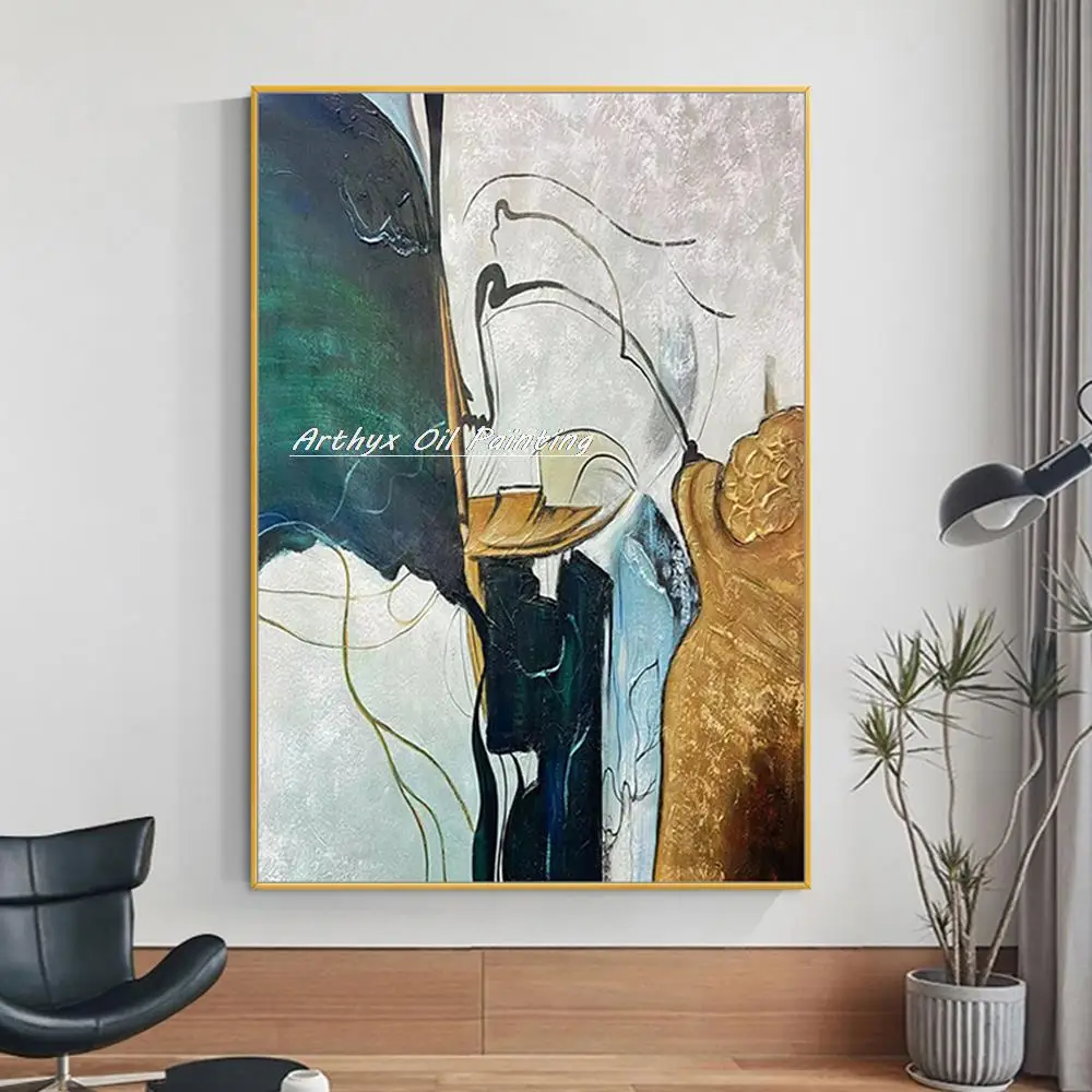 Arthyx,Handpainted Thick Texture Acrylic Art Abstract Oil Painting On Canvas,Modern Wall Picture For Living Room Home Decoration
Arthyx,Handpainted Thick Texture Acrylic Art Abstract Oil Painting On Canvas,Modern Wall Picture For Living Room Home Decoration