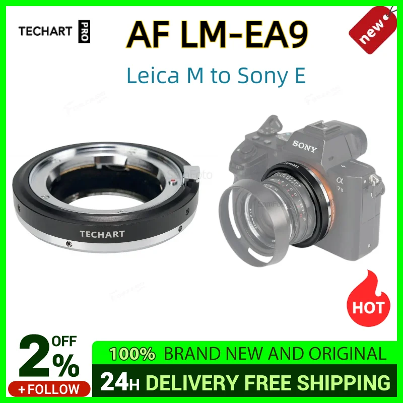Адаптер для объектива с автоматической фокусировкой для Leica M mount Lens to Sony E A7II A7RII A7R3 A7R4 A9 A7SII Camera AF
Адаптер для объектива с автоматической фокусировкой для Leica M mount Lens to Sony E A7II A7RII A7R3 A7R4 A9 A7SII Camera AF