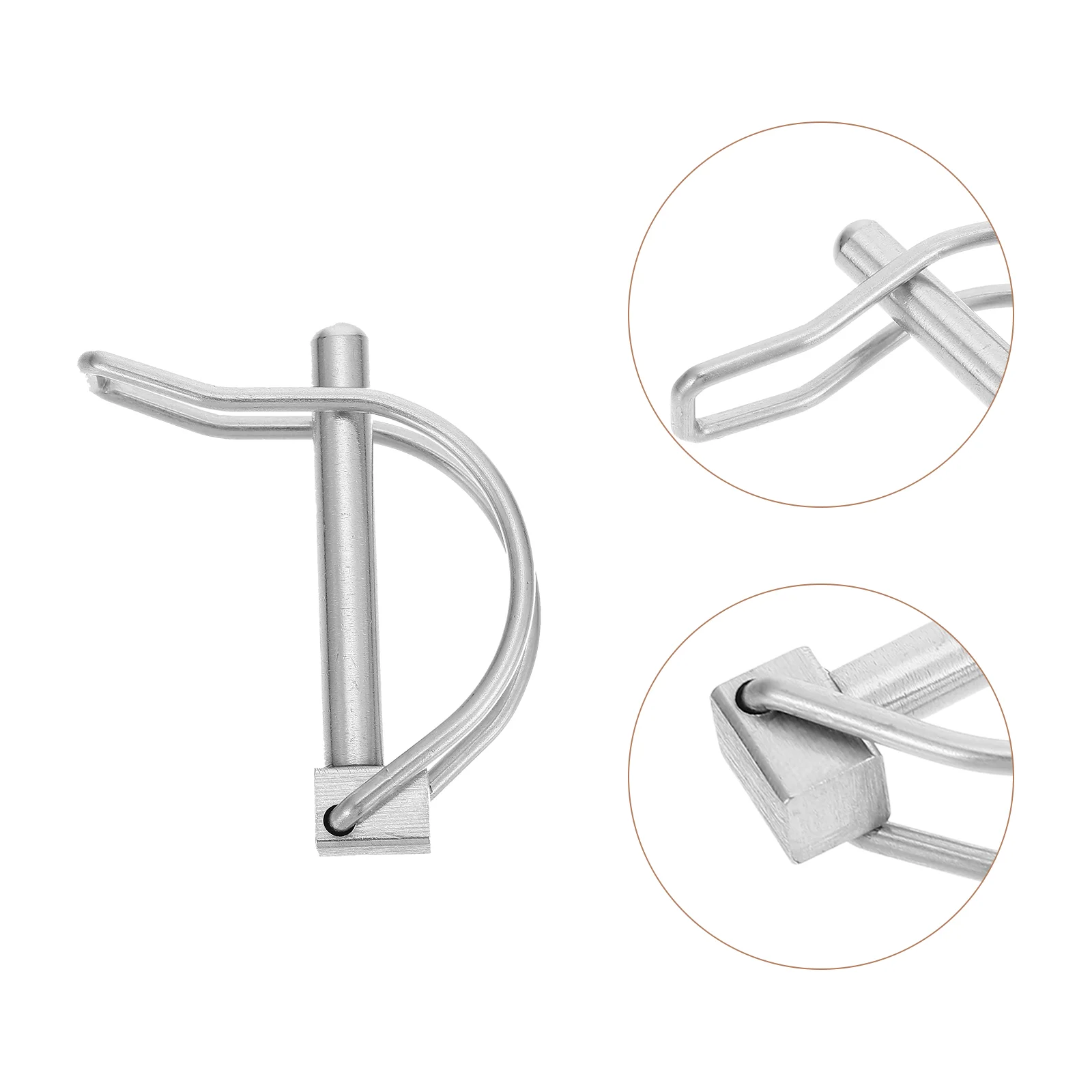 2 Pcs Quick Release Bayonet Towing Safety Pin Heavy Duty Hook Coupler Shaft Locking Stainless Steel Hooks Hitch For Farm
2 Pcs Quick Release Bayonet Towing Safety Pin Heavy Duty Hook Coupler Shaft Locking Stainless Steel Hooks Hitch For Farm
