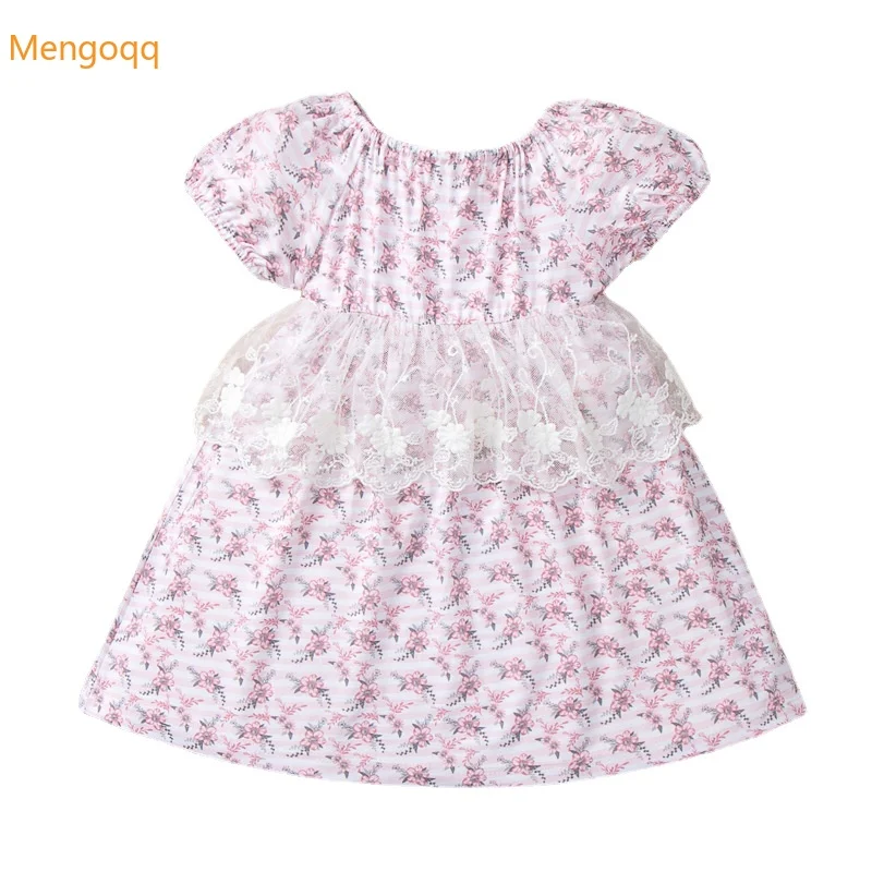 Baby Princess Summer Short Sleeve Lace Flower Knee-length Dress Infant Toddler Kids Clothes Children Casual Clothing 6-24M
Baby Princess Summer Short Sleeve Lace Flower Knee-length Dress Infant Toddler Kids Clothes Children Casual Clothing 6-24M