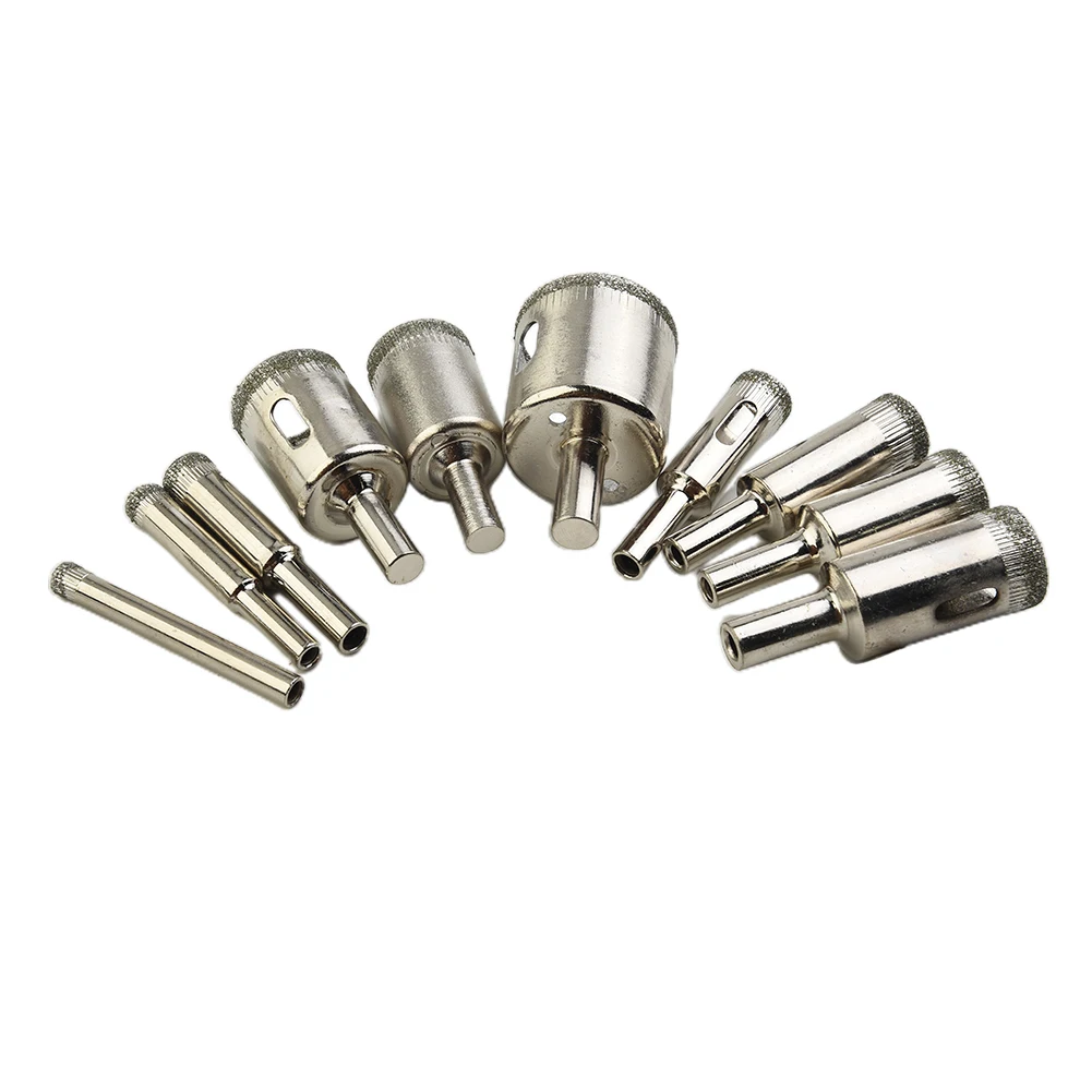 10pcs/Set Drill Bits 6-30mm Aluminum Cutter Diamond Equipment For Tile Ceramic Glass Hole Power Tools Saw Tool
10pcs/Set Drill Bits 6-30mm Aluminum Cutter Diamond Equipment For Tile Ceramic Glass Hole Power Tools Saw Tool