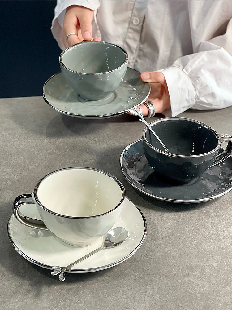 Nordic Light Luxury High Beauty Coffee Cup, Premium and Exquisite British Afternoon Tea Tableware, Ceramic Retro Cup and Plate
Nordic Light Luxury High Beauty Coffee Cup, Premium and Exquisite British Afternoon Tea Tableware, Ceramic Retro Cup and Plate