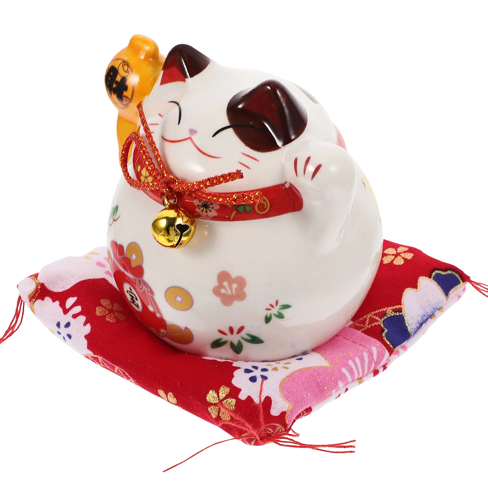 Cat Bank Lucky Money Ceramic Piggy Coin Figurine Fortune Neko Maneki Decorative Statue Screen Garden Jar Shui Feng Japanese Pot
Cat Bank Lucky Money Ceramic Piggy Coin Figurine Fortune Neko Maneki Decorative Statue Screen Garden Jar Shui Feng Japanese Pot