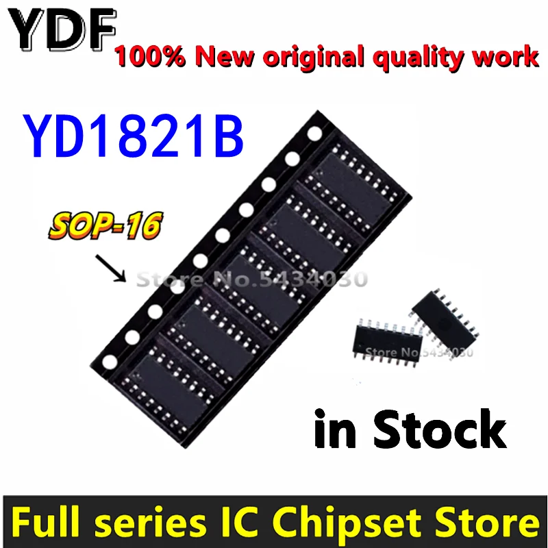 (2-5pcs) 100% New YD1821B EW3021B EW3021 YD1821 ( is 1821 = ) sop-16 Chipset |