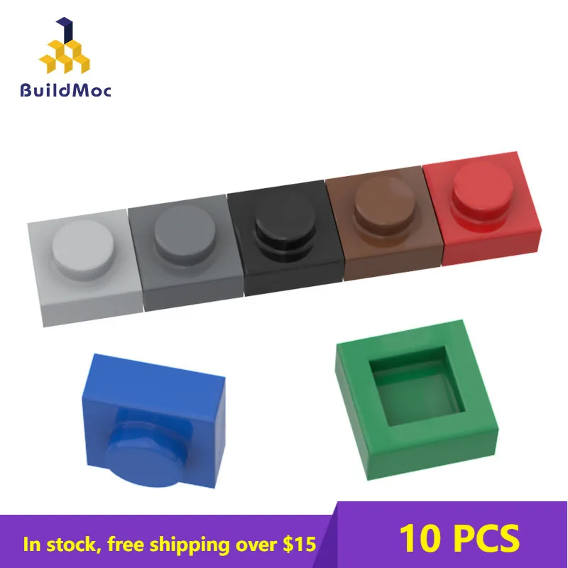 10 шт., Детский конструктор MOC 3024, 1x1 
10 шт., Детский конструктор MOC 3024, 1x1
