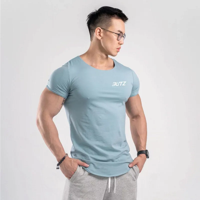 Summer Men's Quick-drying Short-sleeved T-shirt Brand Slim Fitness Running T-shirt Sweat-absorbing Breathable Sports T-shirt
Summer Men's Quick-drying Short-sleeved T-shirt Brand Slim Fitness Running T-shirt Sweat-absorbing Breathable Sports T-shirt