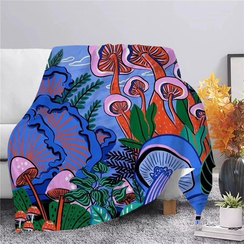 Модные фланелевые одеяла CLOOCL, смешные Растения, Мультяшные грибы, 3D печатные пледы, сохраняют тепло, фототкань 200x150 см 
Модные фланелевые одеяла CLOOCL, смешные Растения, Мультяшные грибы, 3D печатные пледы, сохраняют тепло, фототкань 200x150 см