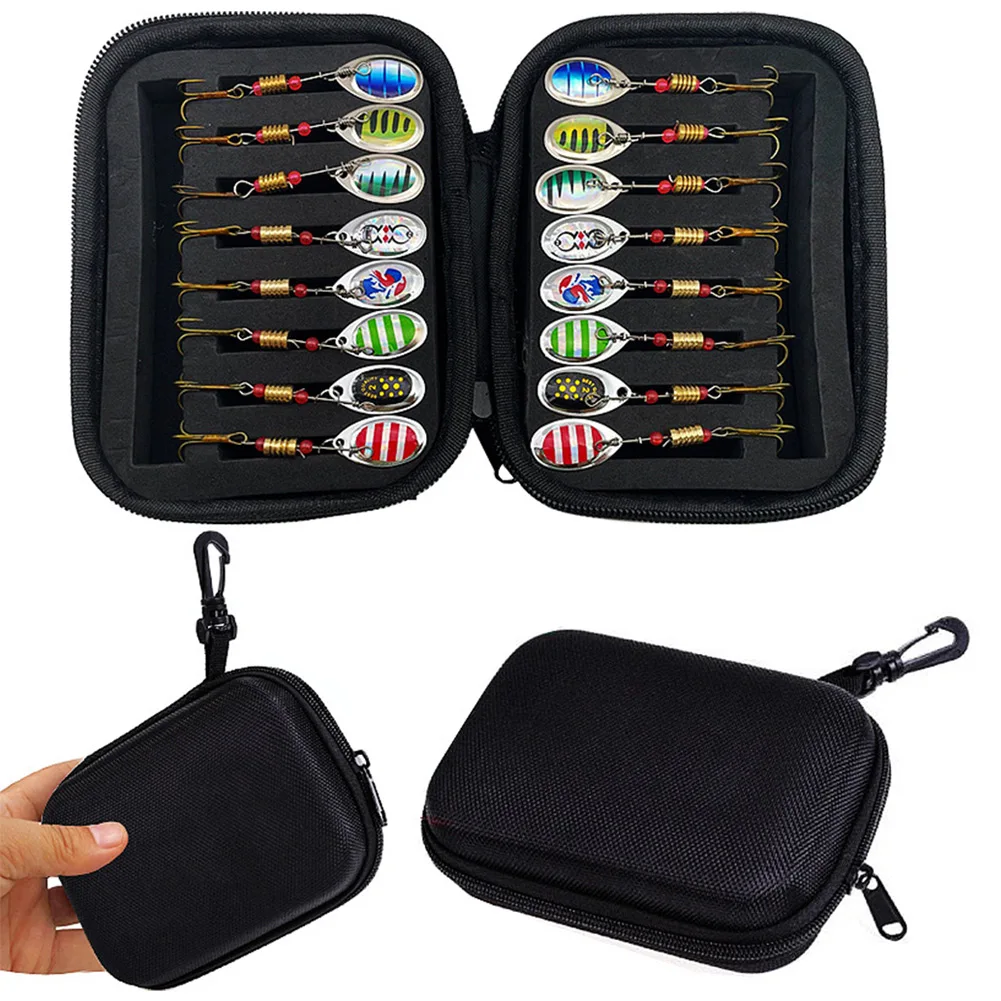 16PCS*bait Set Lure Rotating Composite Sequin Bag Set 16 Lure Sequin Bag Casting Spinner Fishing Bait With Zip Storage Bag Ca
16PCS*bait Set Lure Rotating Composite Sequin Bag Set 16 Lure Sequin Bag Casting Spinner Fishing Bait With Zip Storage Bag Ca