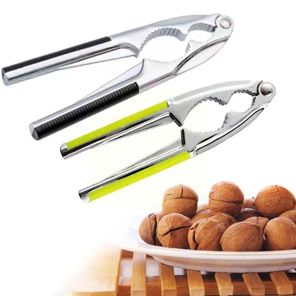 Pine Pecan Hazelnut Plier Kitchen Tools Nut Clip Multi-function Nutcracker Quick Steel Cracker Walnut W7z8
Pine Pecan Hazelnut Plier Kitchen Tools Nut Clip Multi-function Nutcracker Quick Steel Cracker Walnut W7z8