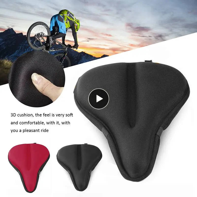 New High quality silicone Soft Bike Bicycle Cycle Extra Comfort Gel Pad Cushion Cover For Saddle Seat for exercise bikes
New High quality silicone Soft Bike Bicycle Cycle Extra Comfort Gel Pad Cushion Cover For Saddle Seat for exercise bikes