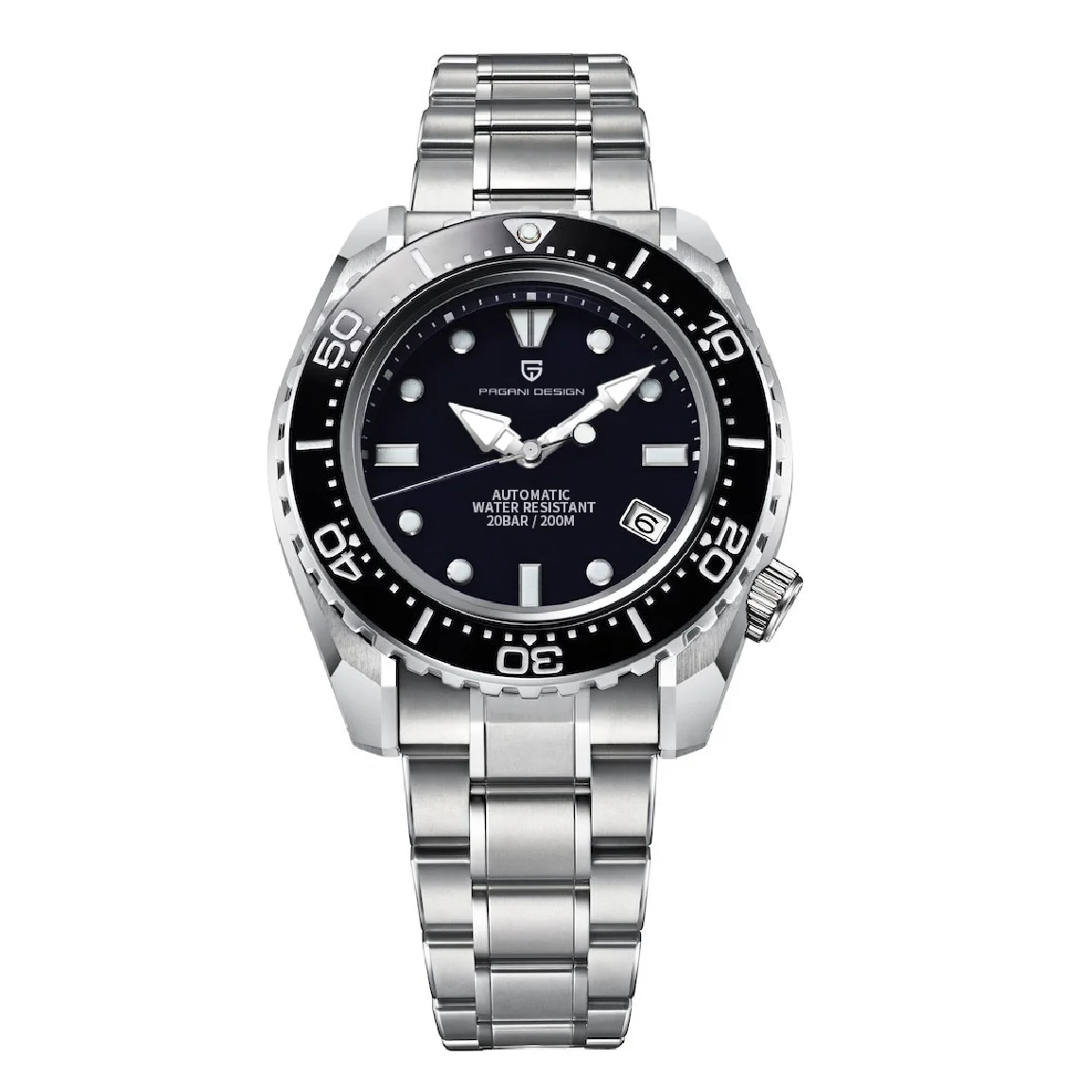 2022 New PAGANI DESIGN Automatic Men's Watches Mechanical Watch Stainless Steel Diver Wrist Watch for Men NH35A Sapphire Glass
2022 New PAGANI DESIGN Automatic Men's Watches Mechanical Watch Stainless Steel Diver Wrist Watch for Men NH35A Sapphire Glass